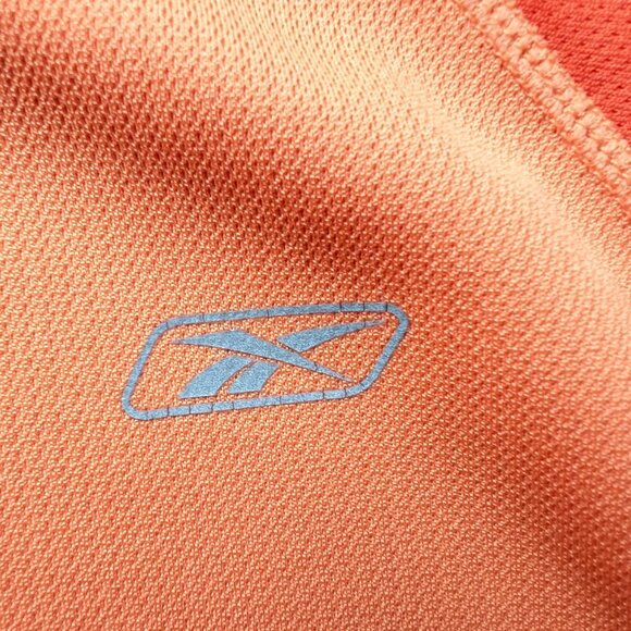 Reebok Women’s XL Orange Activewear Top Moisture-Wicking - Picture 4 of 10